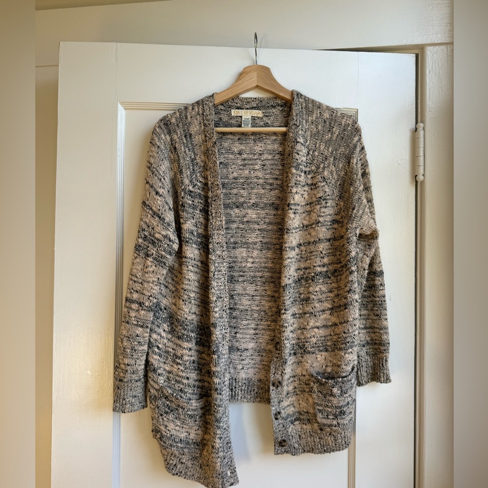 Cozy marled cardigan